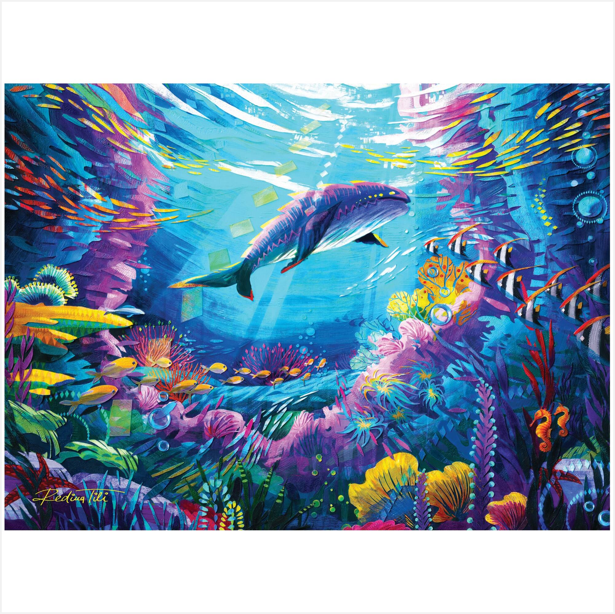 Assorted Buffalo Gold Collection 1,000 Piece Jigsaw Puzzle, 1pc.